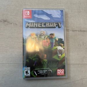 Brand new never opened Minecraft Game Nintendo Switch.